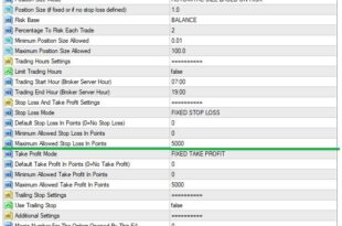 MT4 Expert Advisor Template